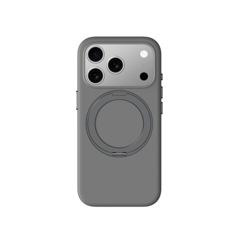 Etui pokrowiec na iPhone 17 Pro Max z podstawką Cloudie - szare