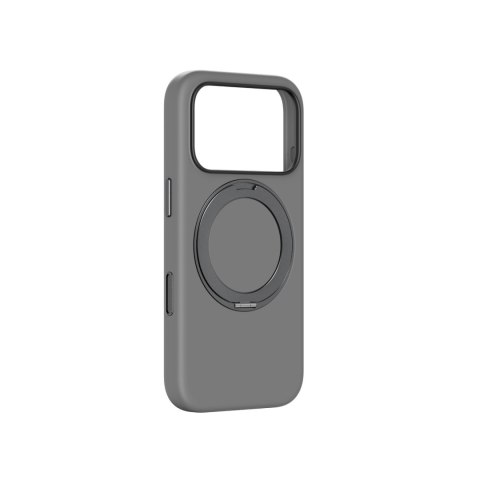 Etui pokrowiec na iPhone 17 Pro Max z podstawką Cloudie - szare