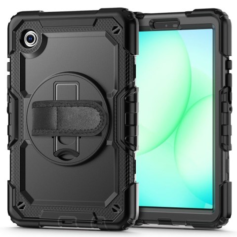 Etui z podstawką na Samsung Galaxy Tab A9 / A11 8.7 X110 / X115 / X133 / X135 Solid - czarne