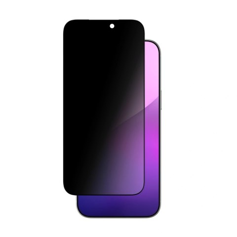 Szkło hartowane prywatyzujące na iPhone 17 Pro Max Titan Vision 7