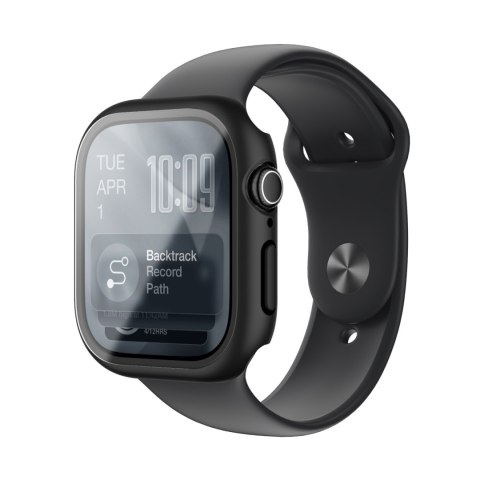 Szkło ochronne z etui na Apple Watch Series 11 46 mm Radix - czarne