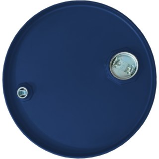 Beczka stalowa metalowa th 60 L korki 2 i 3/4 - granatowa