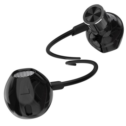 Słuchawki bezprzewodowe U5 Max Bluetooth z pałąkiem na szyję - czarne