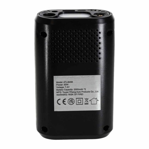 Pompka rowerowa elektryczna samochodowa powerbank USB