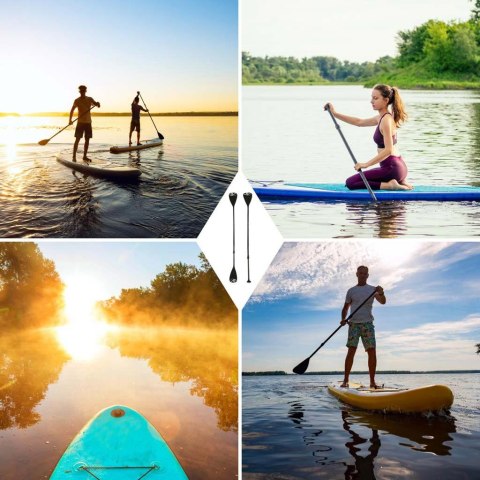 Wiosło do deski SUP regulowane składane 170-210cm