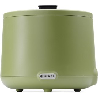Kociołek termos elektryczny do zupy UNIQ 35-85 C 8 l 500 W - zielony