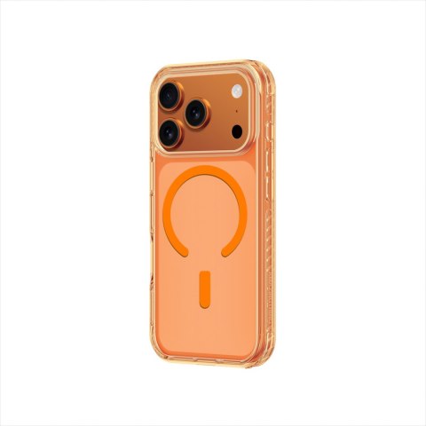 Etui pokrowiec case na iPhone 17 Pro Titan Pro MagSafe - pomarańczowy