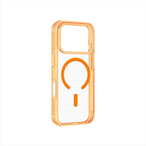 Etui pokrowiec case na iPhone 17 Pro Titan Pro MagSafe - pomarańczowy