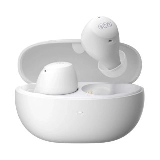 Słuchawki bezprzewodowe dokanałowe HT07 ArcBuds Bluetooth TWS - białe