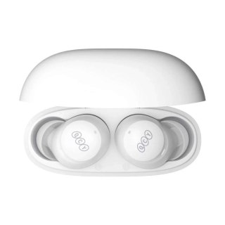 Słuchawki bezprzewodowe dokanałowe HT07 ArcBuds Bluetooth TWS - białe