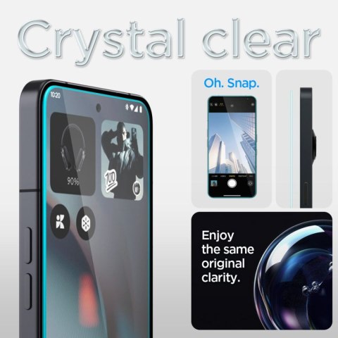 Szkło hartowane na Nothing Phone 3 Glas.TR EZ Fit przezroczyste - 2 szt.
