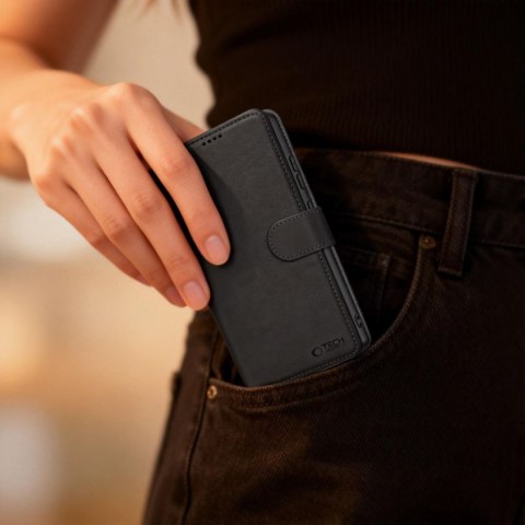 Etui futerał zamykany z podstawką na Samsung Galaxy S26 Ultra Wallet - czarny