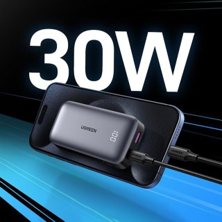 Powerbank 20000mAh USB-A USB-C Nexode 30W - szary