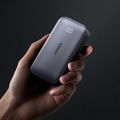 Powerbank 20000mAh USB-A USB-C Nexode 30W - szary