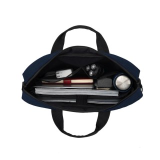 Torba z paskiem na ramię LITE do Macbooka laptopa do 16'' - ciemnoniebieska