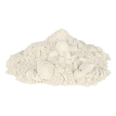 Piasek sensoryczny dla dzieci 1kg w woreczku biały
