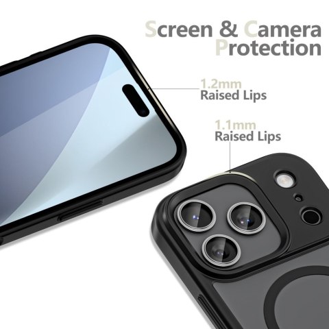 Etui case na iPhone 17 Pro Max MagMat MagSafe - czarny mat