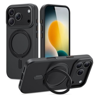 Etui case na iPhone 17 Pro Max MagRing MagSafe - czarny mat