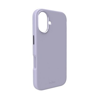Etui z aluminiowymi przyciskami na iPhone 17 Icon Mag Pro Liquid Silicone MagSafe - lawendowe