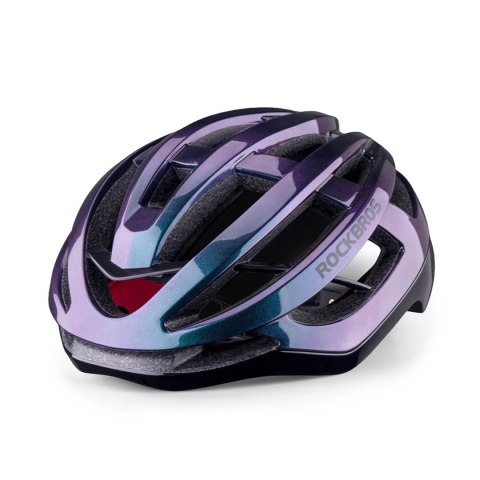 Kask na rower hulajnogę HC-58C-M 55-58 cm - niebieski kameleon