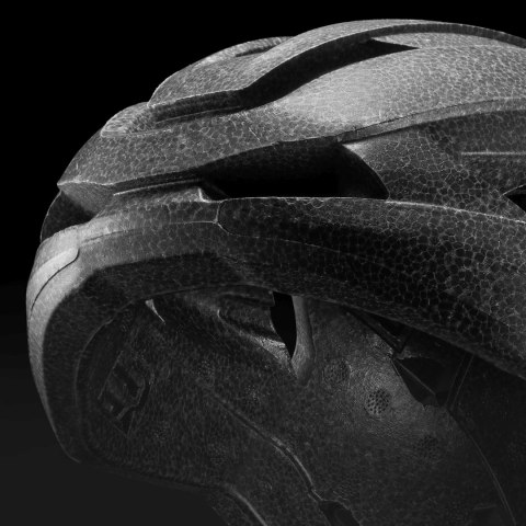 Kask rowerowy LK-15 z włókna węglowego 58-62 cm - biały