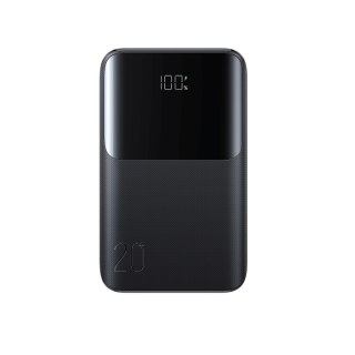 Powerbank 20000mAh 22.5W USB-A USB-C z wyświetlaczem JR-QP192 Mini - czarny