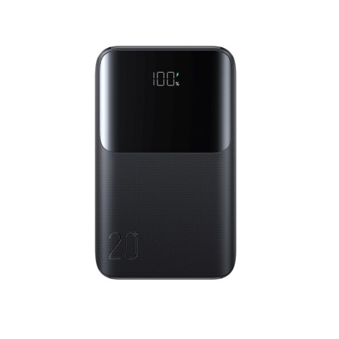 Powerbank 20000mAh 22.5W USB-A USB-C z wyświetlaczem JR-QP192 Mini - czarny
