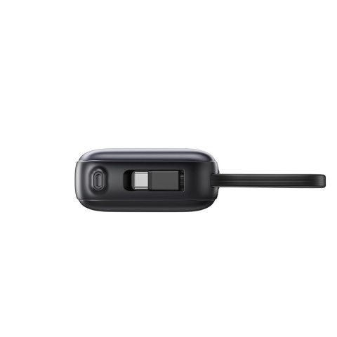 Powerbank 20000mAh 22.5W USB-C z podwójnym kablem - czarny