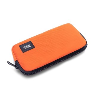 Saszetka rowerowa na telefon klucze portfel 20x11.5x2 cm - pomarańczowa