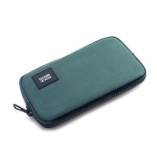 Saszetka rowerowa na telefon klucze portfel 20x11.5x2 cm- turkusowa