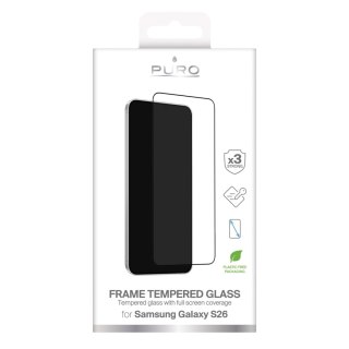 Szkło hartowane na Samsung Galaxy S26 Frame - z czarną ramką