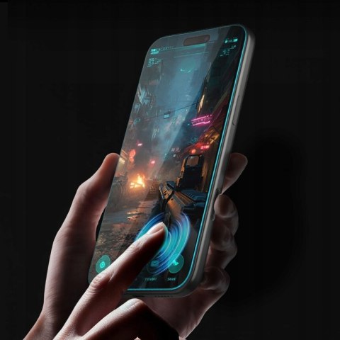 Szkło prywatyzujące z aplikatorem na iPhone 16 Pro Max / 17 Pro Max Glas.TR EZ Fit Pro