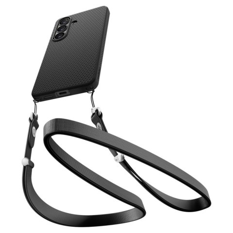 Etui pokrowiec case na Samsung Galaxy S26+ Liquid Air Mag MagSafe - czarny-mat