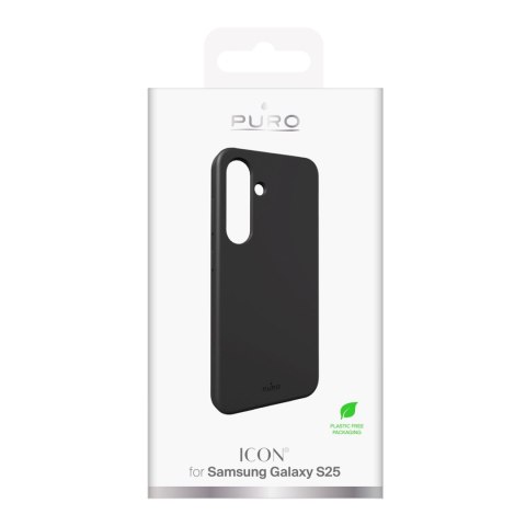 Etui silikonowe pokrowiec do Samsung Galaxy S25 Icon - czarny