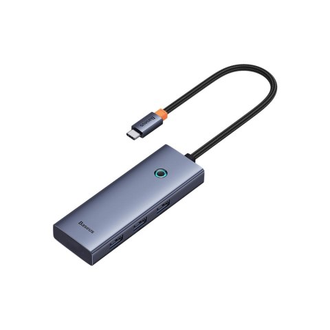 HUB Rozdzielacz 5w1 USB-C do HDMI USB-A USB-C PD 4K - szary