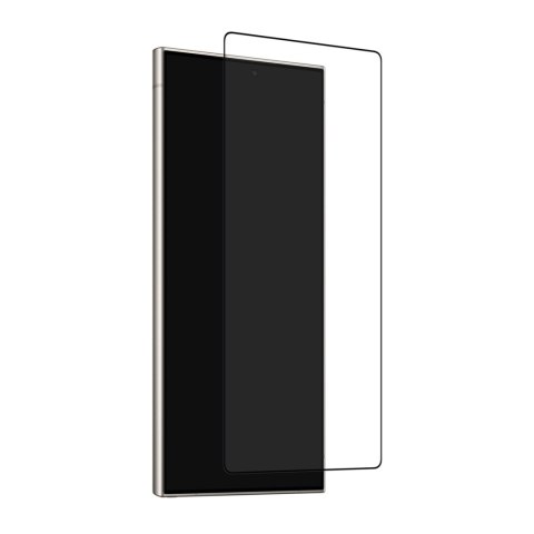 Szkło hartowane do Samsung Galaxy S25 Ultra z czarną ramką Frame Tempered Glass