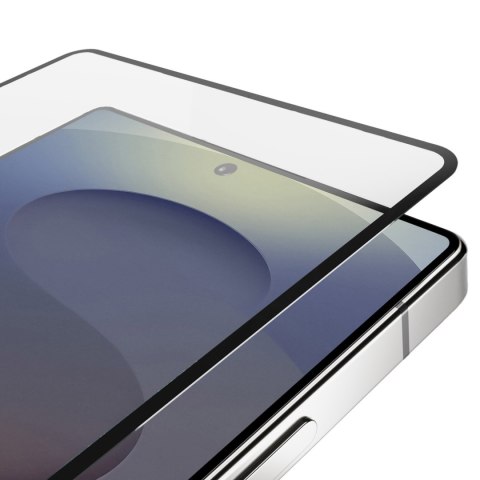 Szkło hartowane do Samsung Galaxy S25 Ultra z czarną ramką Frame Tempered Glass