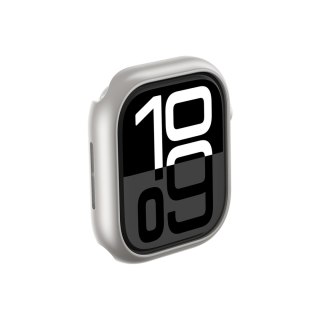 Etui pokrowiec do zegarka Apple Watch 46mm Minimal Case - srebrny