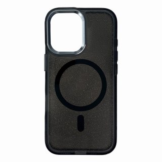 Etui pokrowiec na Samsung Galaxy S26 Glitter Case MagSafe - czarny