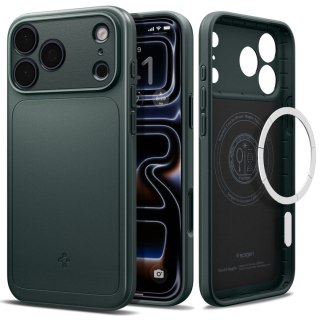 Etui pokrowiec case na iPhone 17 Pro Thin Fit MagSafe - zielony