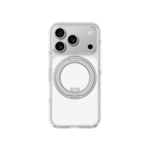 Etui pokrowiec na iPhone 17 Pro Titan Pro MagSpin MagSafe - szary