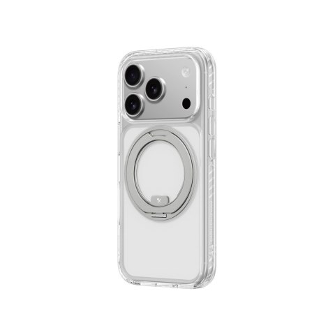 Etui pokrowiec na iPhone 17 Pro Titan Pro MagSpin MagSafe - szary