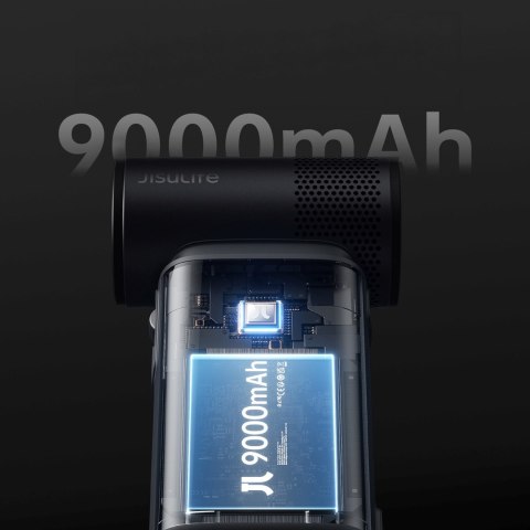 Mini dmuchawa przenośny wiatrak 5w1 9000mAh USB - ciemnoszary