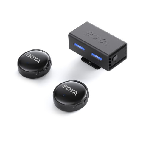 Zestaw mikrofonów bezprzewodowych z etui AI 2.4GHz USB-C