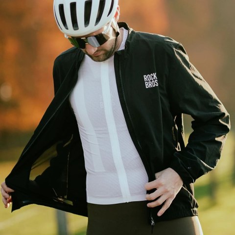 Koszulka rowerowa Diamond z długim rękawem rozmiar XS - biała