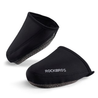 Noski na buty wiatroodporne docieplające 36-42 cm - czarne