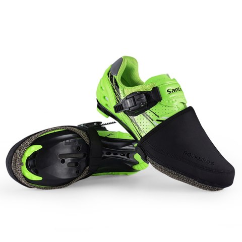 Noski na buty wiatroodporne docieplające 36-42 cm - czarne