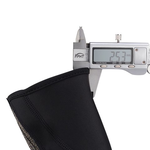 Noski na buty wiatroodporne docieplające 39-45 cm - czarne