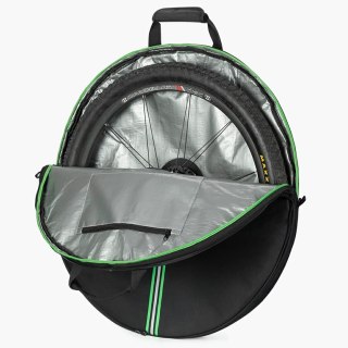 Pokrowiec transportowy na koło rowerowe śr. 74cm - czarny