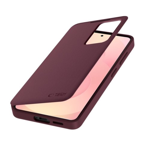 Etui futerał na Samsung Galaxy S26 Smart Wallet - bordowy